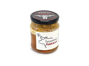 ТУШЕНКА МЯСО МАРКЕТ ГОВЯЖЬЯ С/Б 450ГР СП