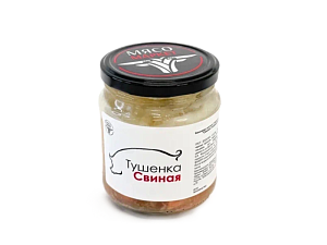 ТУШЕНКА МЯСО МАРКЕТ СВИНАЯ С/Б 450ГР СП